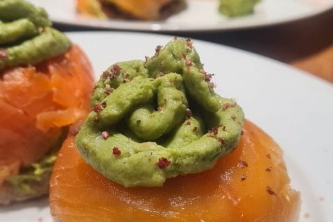 Cliquez pour zoomer ! Dôme de saumon cœur fondant Thermomix par Mag30