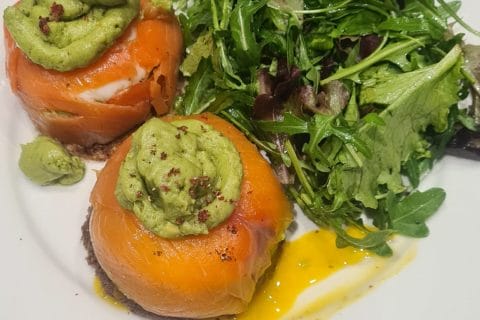 Cliquez pour zoomer ! Dôme de saumon cœur fondant Thermomix par Mag30