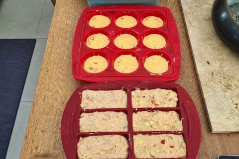 Cliquez pour zoomer ! Cake salé jambon fromage et olives Thermomix par Mag30