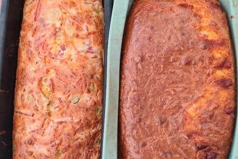 Cliquez pour zoomer ! Cake salé jambon fromage et olives Thermomix par Mag30