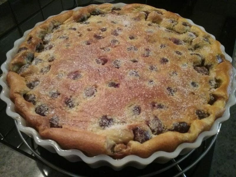 Clafoutis aux cerises au Thermomix Cookomix