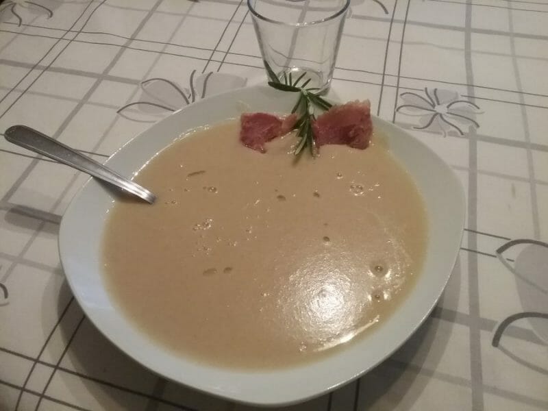 Cliquez pour zoomer ! Velouté de haricots blancs et chorizo Thermomix par Menina31