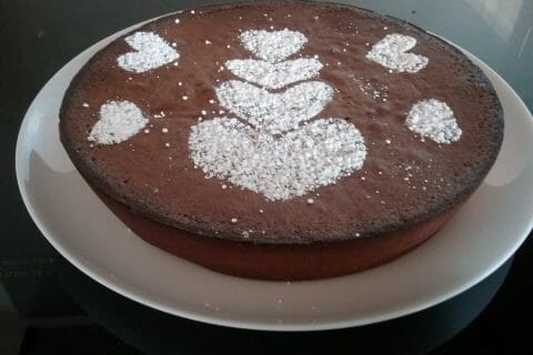 Cliquez pour zoomer ! Gâteau macaroné au chocolat au Thermomix