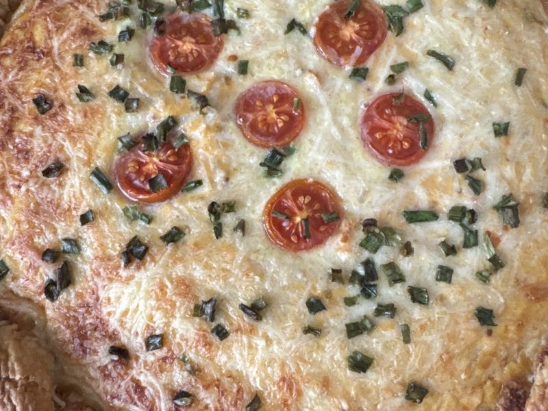 Cliquez pour zoomer ! Tarte au thon, tomate et moutarde Thermomix par ingrid_choux