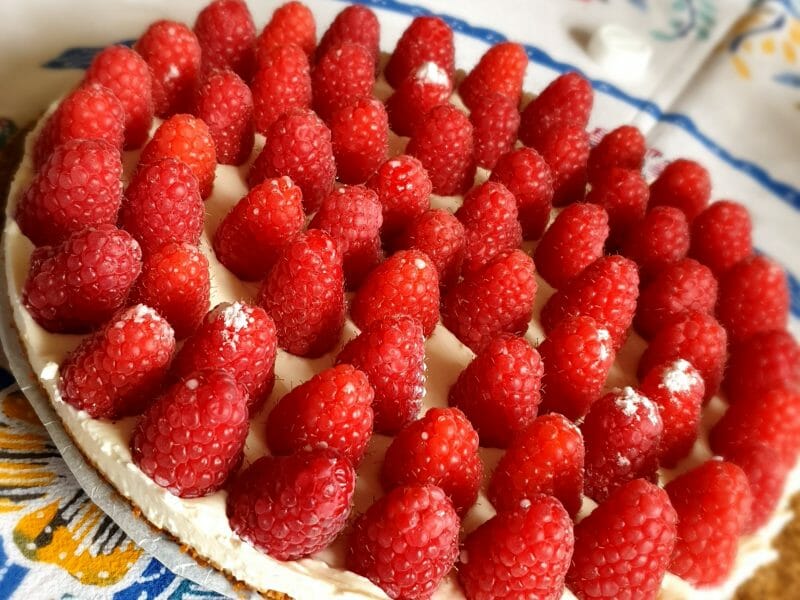 Cliquez pour zoomer ! Tarte aux fraises sans cuisson Thermomix par kaijuz