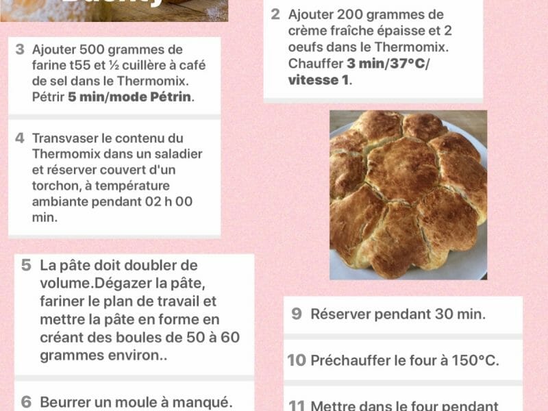 Cliquez pour zoomer ! Brioche Buchty Thermomix par shelines