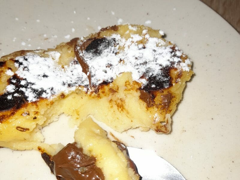 Cliquez pour zoomer ! Griesknepfle – Galettes de semoule alsaciennes Thermomix par emeline_50