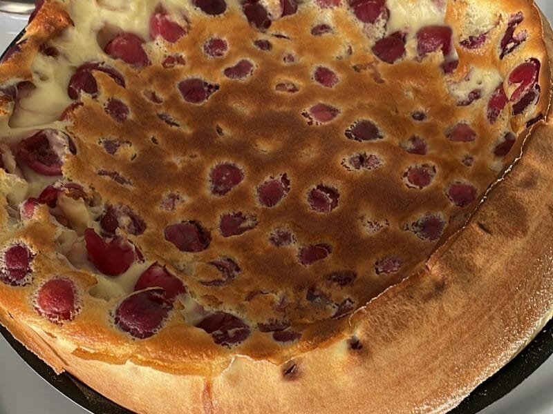 Cliquez pour zoomer ! Clafoutis aux cerises Thermomix par francoise_48
