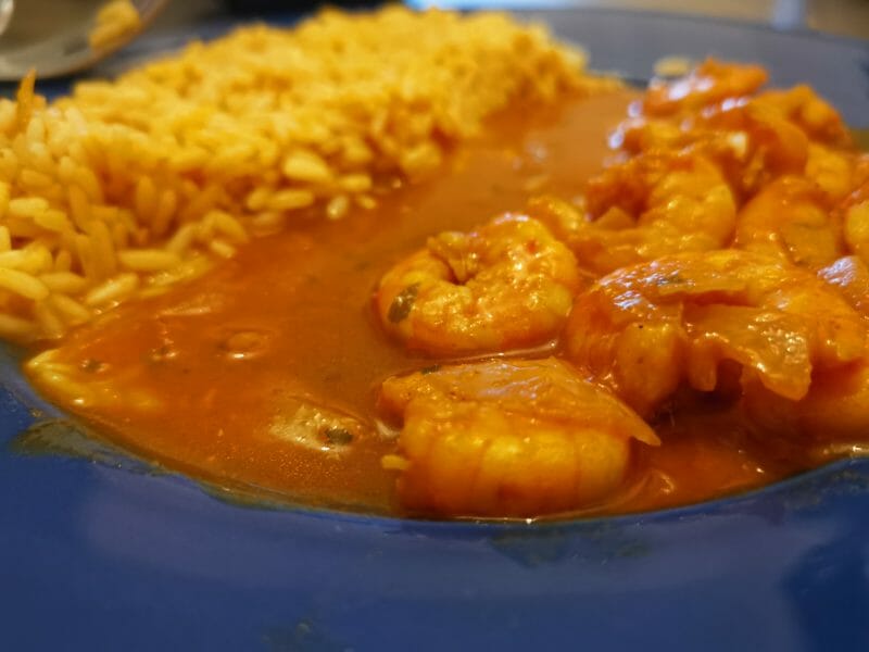 Cliquez pour zoomer ! Curry de crevettes au lait de coco Thermomix par ma_non