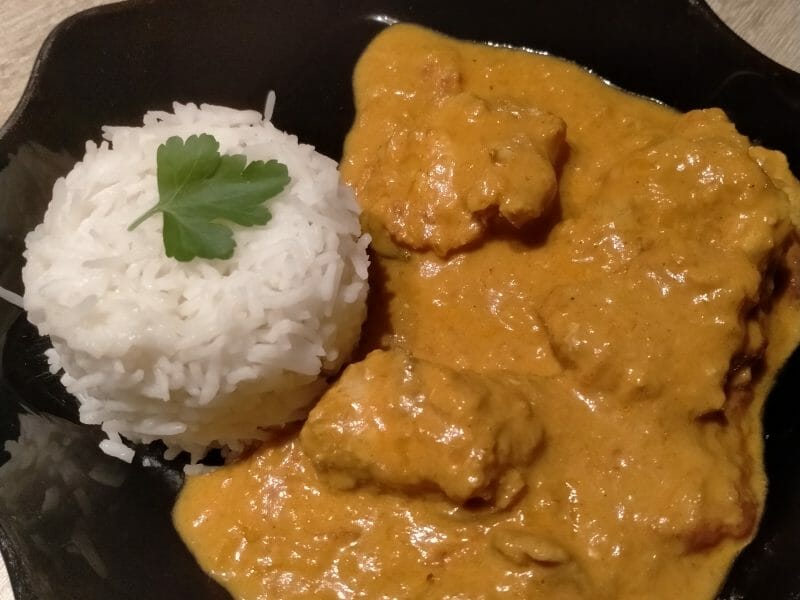 Cliquez pour zoomer ! Butter Chicken Thermomix par amel_18