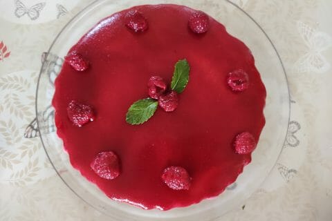 Cliquez pour zoomer ! Bavarois aux framboises Thermomix par skall2020