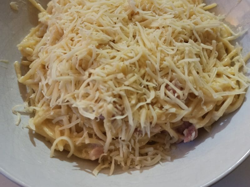 Cliquez pour zoomer ! Pâtes carbonara Thermomix par natisse