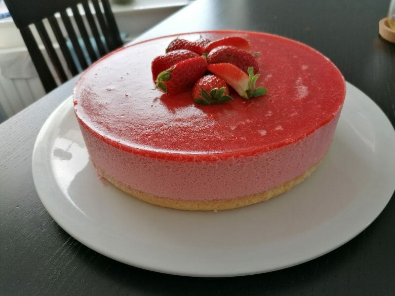 Cliquez pour zoomer ! Bavarois aux framboises Thermomix par bonnevillejulie87@gmail_com