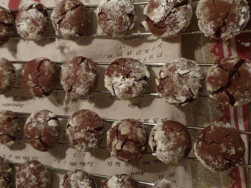 Cliquez pour zoomer ! Craquelés au chocolat Thermomix par melweb06