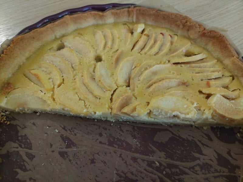 Cliquez pour zoomer ! Tarte normande aux pommes Thermomix par Emydriase