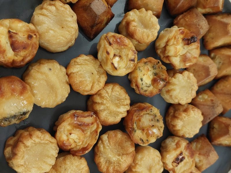 Cliquez pour zoomer ! Mini cannelés chèvre miel Thermomix par Emydriase