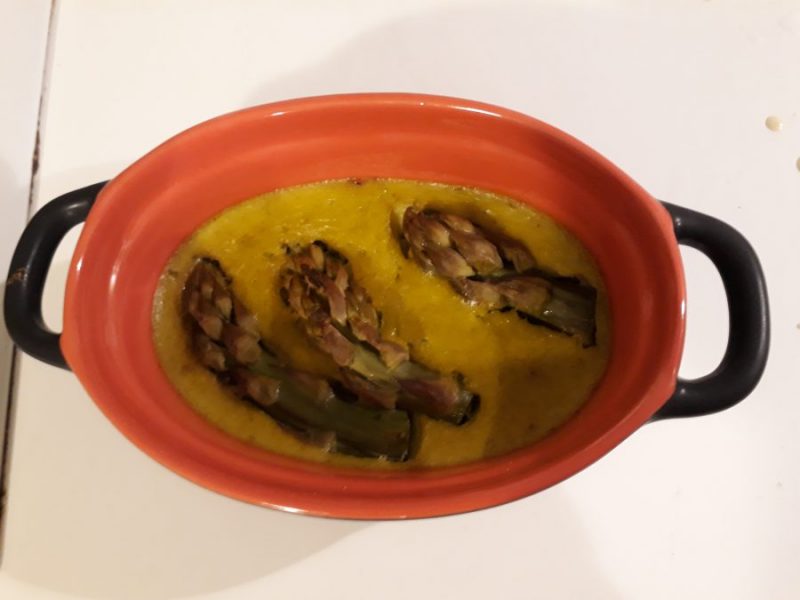 Flan aux asperges et parmesan au Thermomix Cookomix