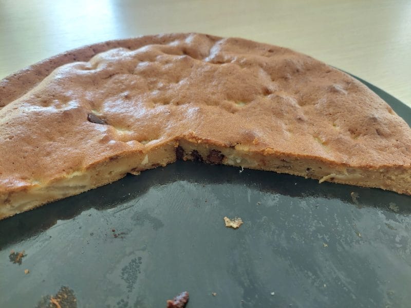 Cliquez pour zoomer ! Gâteau des femmes pressées poires et chocolat Thermomix par Emydriase