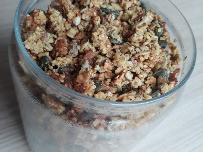 Cliquez pour zoomer ! Granola salé Thermomix par Emydriase