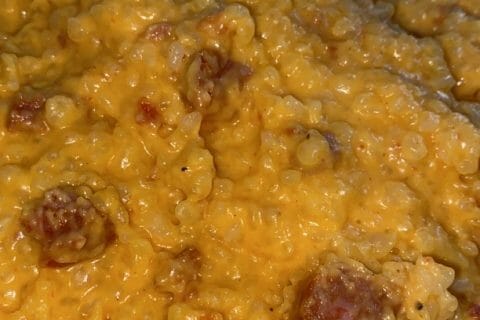 Cliquez pour zoomer ! Risotto au chorizo Thermomix par geeksy