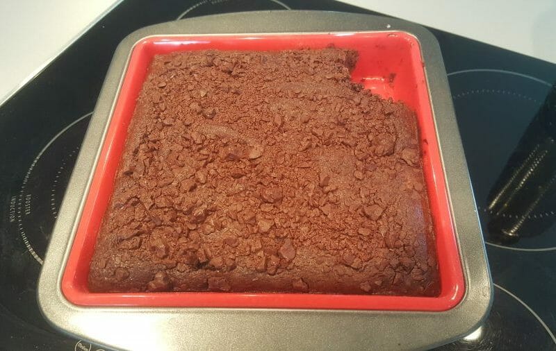Cliquez pour zoomer ! Brownie magique aux haricots rouges Thermomix par Vivemma