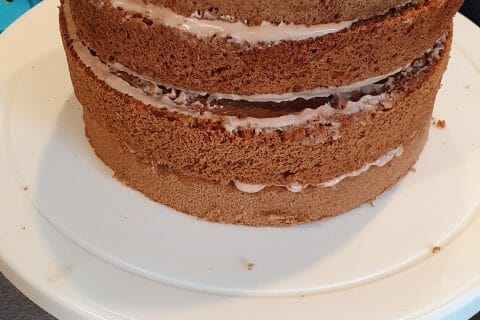 Cliquez pour zoomer ! Layer cake Kinder Bueno Thermomix par pau_18