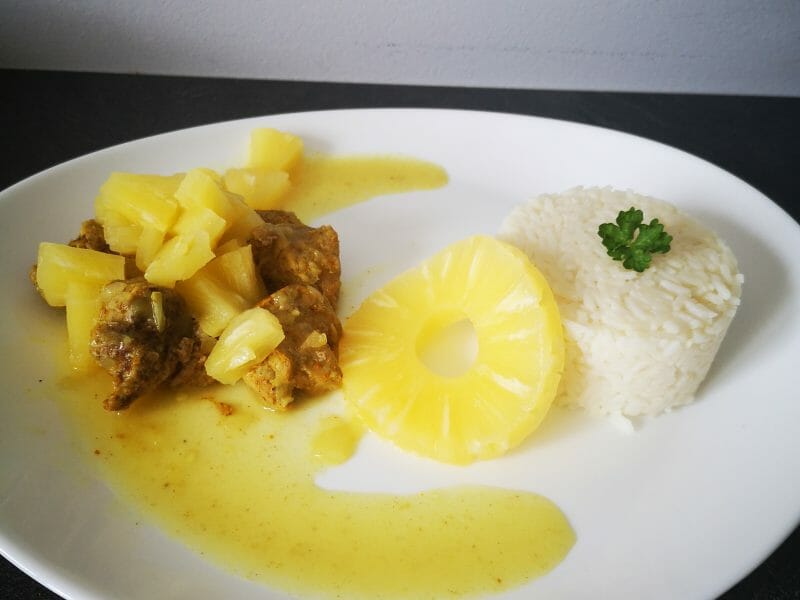 Cliquez pour zoomer ! Filet mignon de porc à l’ananas Thermomix par gwendolyne11