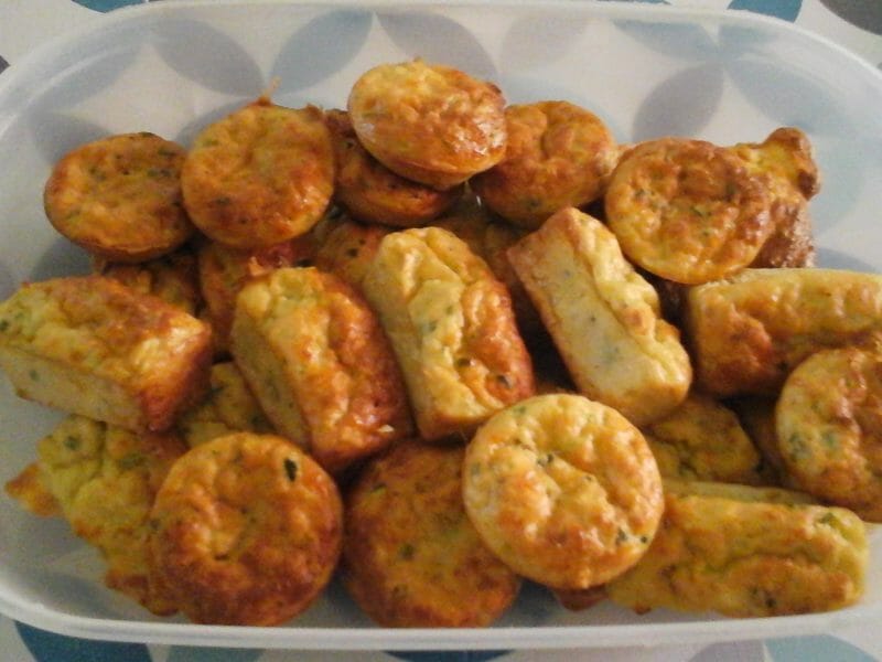 Cliquez pour zoomer ! Bouchées courgettes mozzarella Thermomix par Bamby