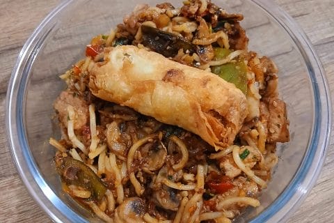 Cliquez pour zoomer ! Nouilles udon miso Thermomix par Bamby