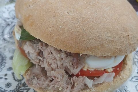 Cliquez pour zoomer ! Pain bagnat Thermomix par Bamby