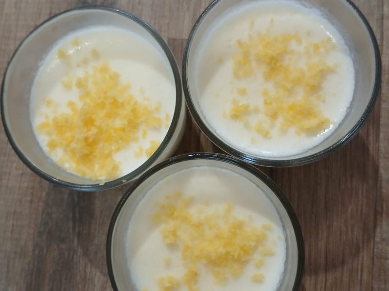 Cliquez pour zoomer ! Lemon posset Thermomix par Bamby