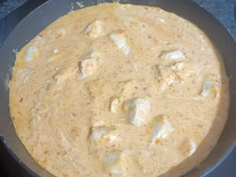 Cliquez pour zoomer ! Poulet à la crème de poivrons Thermomix par saphir1706