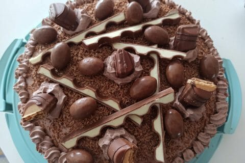 Cliquez pour zoomer ! Layer cake Kinder Bueno Thermomix par hisis33750
