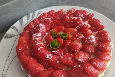 Cliquez pour zoomer ! Tarte aux fraises sans cuisson Thermomix par finou_1