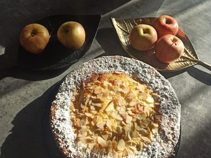 Cliquez pour zoomer ! Gâteau aux pommes et mascarpone Thermomix par finou_1