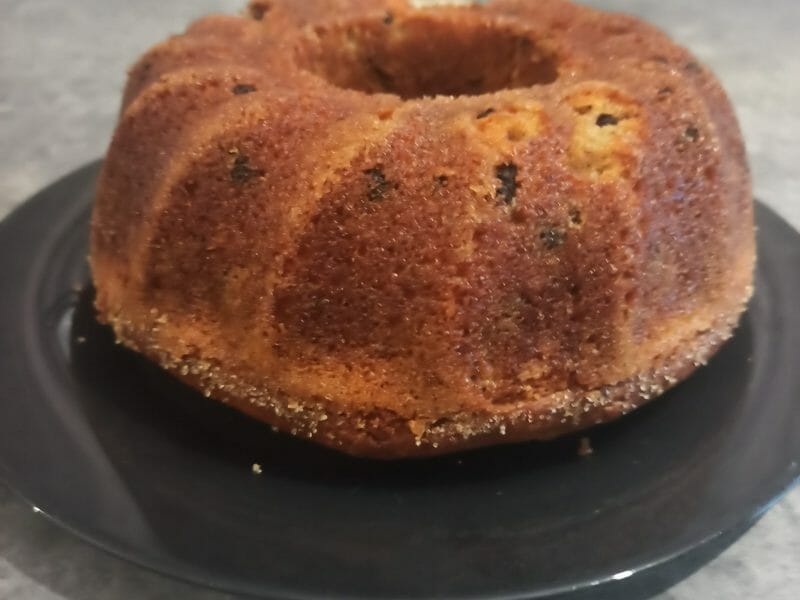 Cliquez pour zoomer ! Cake banane et pépites de chocolat Thermomix par finou_1