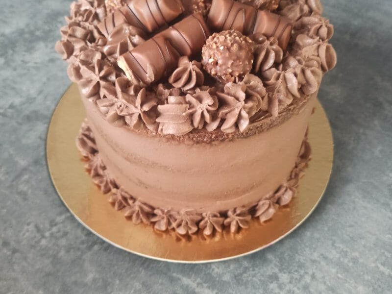 Cliquez pour zoomer ! Layer cake Kinder Bueno Thermomix par finou_1