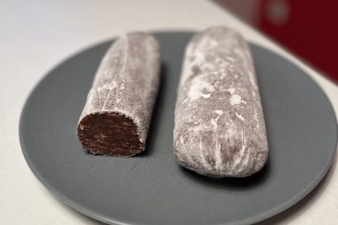 Cliquez pour zoomer ! Saucisson au chocolat Thermomix par audreyfred