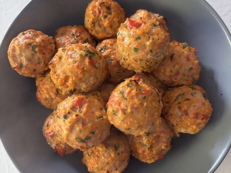 Cliquez pour zoomer ! Boulettes de poulet Thaï Thermomix par audreyfred