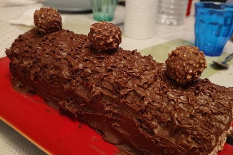 Cliquez pour zoomer ! Bûche Ferrero Rocher Thermomix par audreyfred