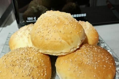 Cliquez pour zoomer ! Pains hamburger Thermomix par Aladin62460