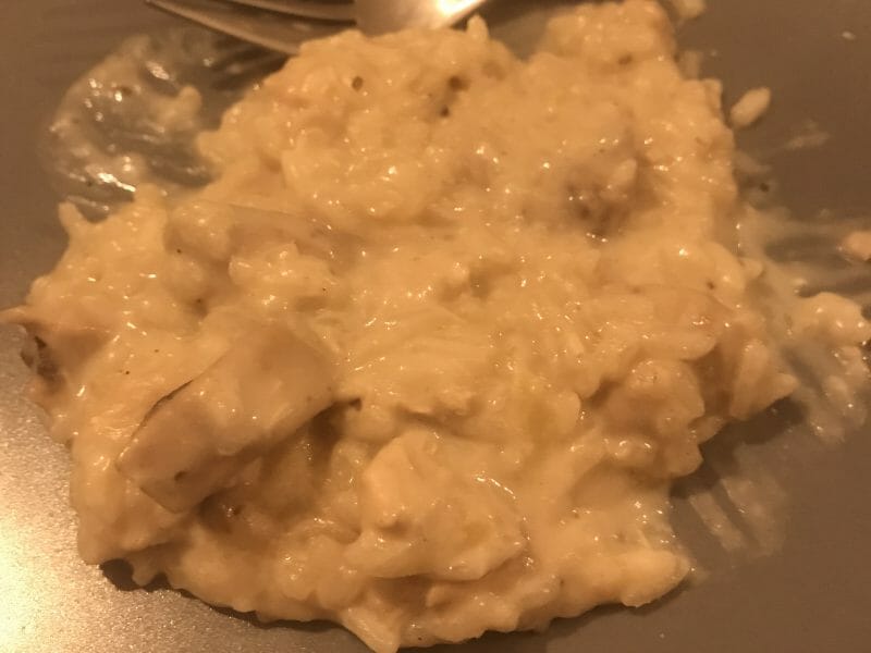 Cliquez pour zoomer ! Risotto poulet et champignons Thermomix par barbara_39