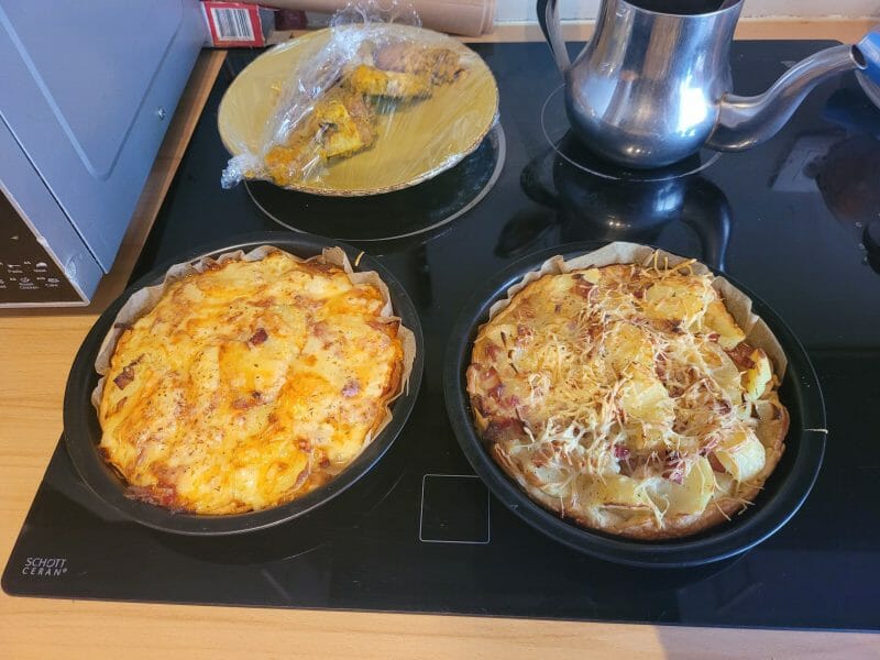 Cliquez pour zoomer ! Tarte aux pommes de terre et lardons Thermomix par jennifyse