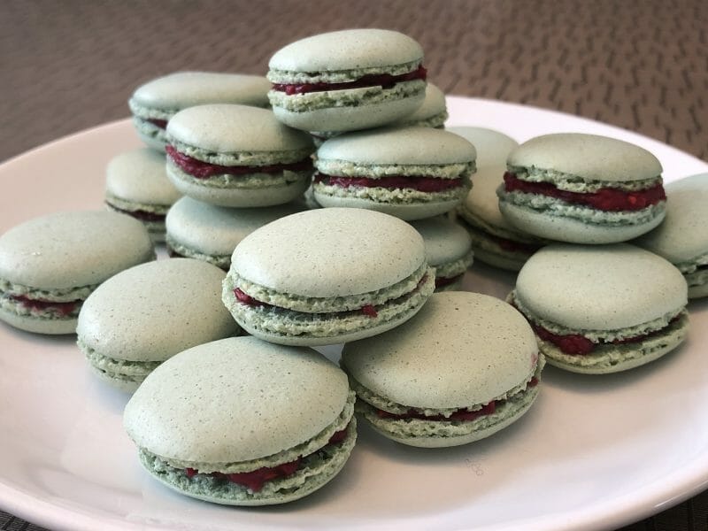 Cliquez pour zoomer ! Ganache framboises pour macarons Thermomix par Juljo