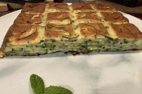 Cliquez pour zoomer ! Gâteau invisible aux courgettes Thermomix par Juljo