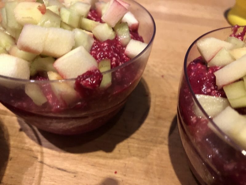 Cliquez pour zoomer ! Gaspacho de betterave et pomme Thermomix par lapucesalsa