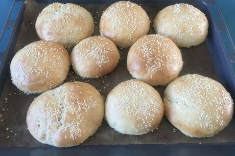 Cliquez pour zoomer ! Pains hamburger Thermomix par Milie74