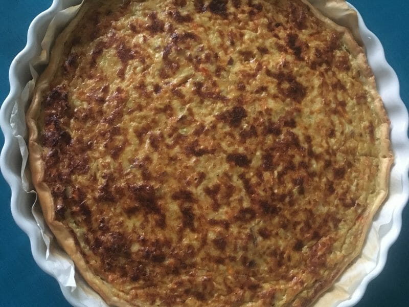 Cliquez pour zoomer ! Tarte courgettes et carottes Thermomix par Milie74