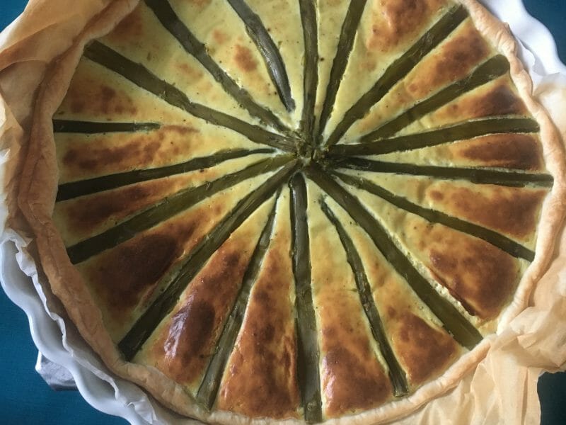 Cliquez pour zoomer ! Tarte asperges et ricotta Thermomix par Milie74