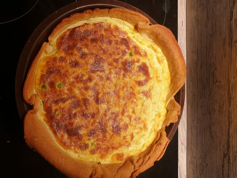 Cliquez pour zoomer ! Quiches petits pois et lardons Thermomix par DelfM